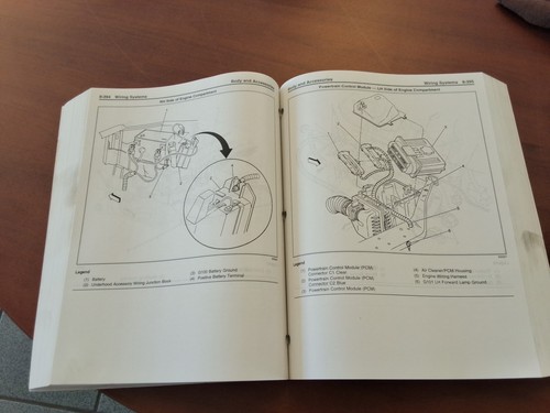 1999 Oldsmobile Intrigue Service Manual Volume 3 ONLY - Picture 4 of 5