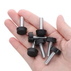 50 Pcs Furniture Levelers 1/4'' Thread Adjustable Table Feet Screw