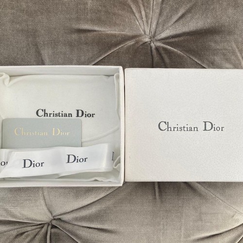 Dior Saddle Trotter Bifold Wallet D Logo Canvas Leder Fashion Accessoires - Bild 3 von 10