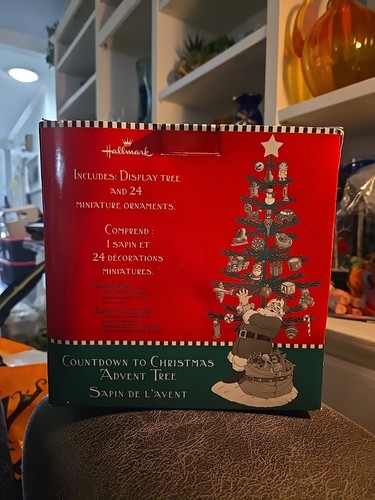 Hallmark Twas the Night Before Christmas Adventsbaum mit Ornamenten Urlaub  - Bild 1 von 10