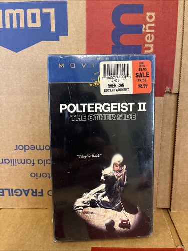 Poltergeist II: The Other Side (VHS, 1986) NEW Factory Sealed ~ Office - P2 - Picture 1 of 2