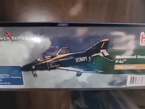 Limited Hobby Master 1/72 F-4J Phantom II USN "Blue Angels #1" HA1903 Diecast - Imagen 4 de 6