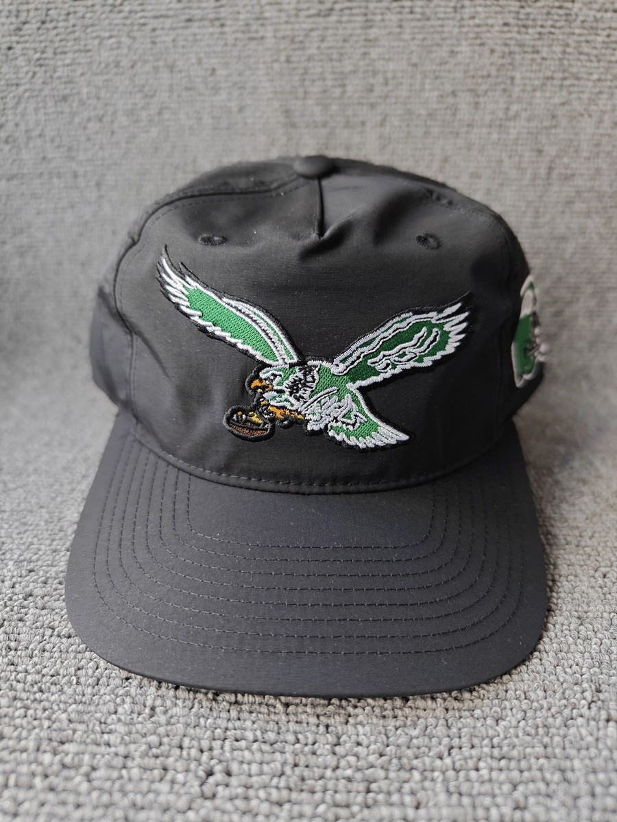 Mitchell & Ness Philadelphia Eagles Arch Sideline Snapback Hat Black Throwback