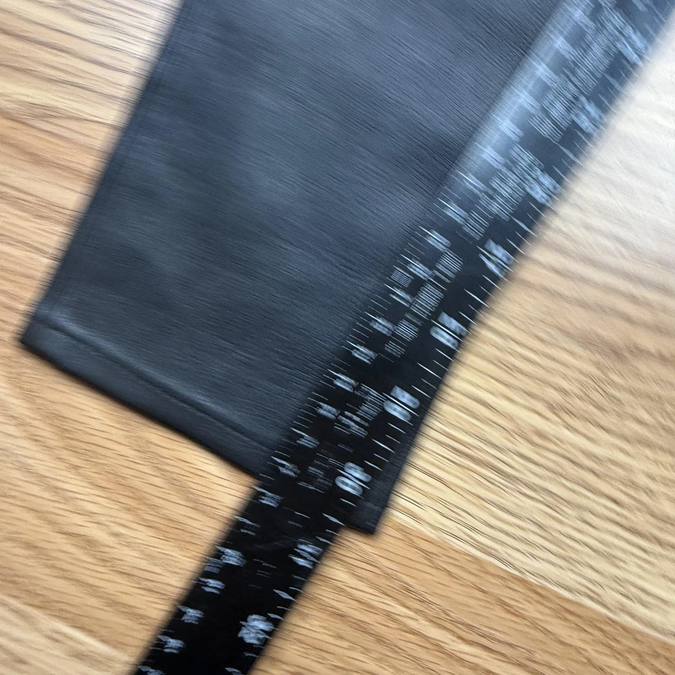 AG Adriano Goldschmied 裤子女式 28 黑色紧身超紧身皮革 — 第 3/4 张图片