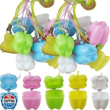 GXXMEI 30PCS Lost Teeth Saver Necklace Organizer for Lost Teeth Lovely Baby M