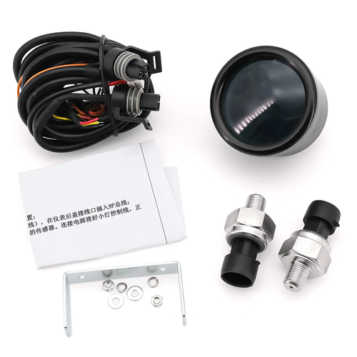 A Triple Dual Display Air Pressure Guage LED Digital Air Suspension Gauge 0-220P - Picture 7 of 14