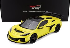 Truescale 1/18 Chevrolet Corvette ZR1 Coupe 2024 Yellow TS0645
