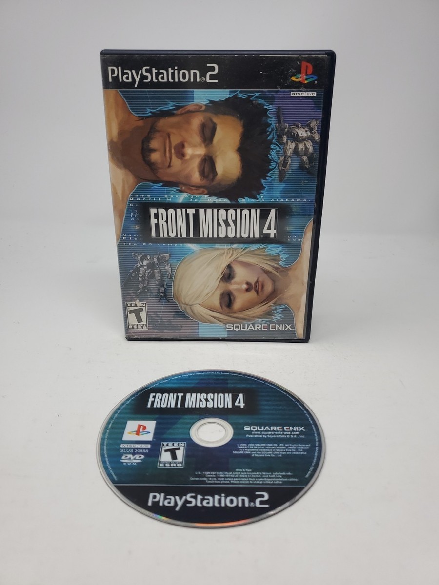 Front Mission 4 Playstation 2 PS2 Disc And Case No Manual