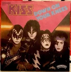 KISS 1982 Germany 45 DOWN ON YOUR KNEES Rare NM- PS EX+ Vinyl Casablanca