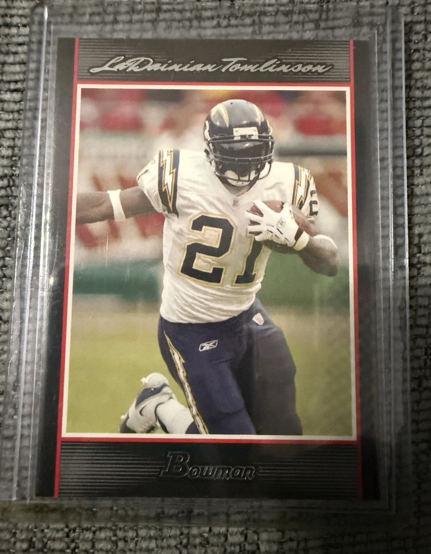 2007 Bowman LaDainian Tomlinson San Diego Chargers Football Card #48