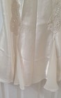 Vtg VICTORIA'S SECRET 80's 90's  Ivory BRIDAL Nightgown SLIP Satin Lace Large — photo 6