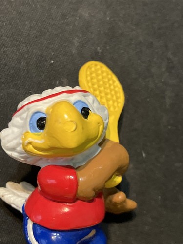 1984 LA Olympics Mascot Sam The Eagle Tennis Figure W. Berrie Company Vintage - Picture 6 of 6