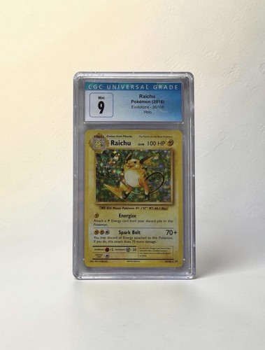 Raichu graded CGC 9 for sale on eBay