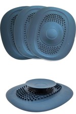 3-Pack Universal Fit Drain Covers - Plug and Strainer For tub, Sink or Shower