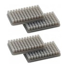 Pour QIDI 4 Plus pour Imprimante 3D 4 Pièces Silicone Buse Brosse Set Résistant à la Chaleur