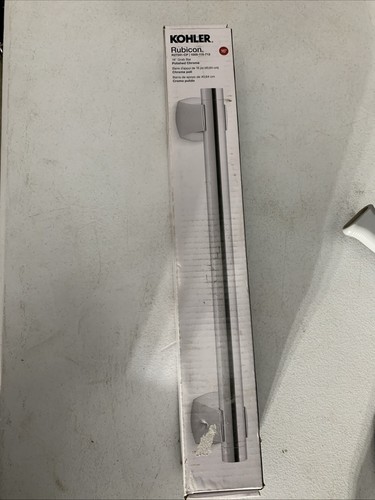KOHLER Rubicon 16 in. Grab Bar in Polished Chrome