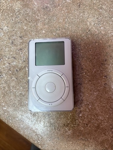 2001 Apple iPod Classic 1st Generation White Scroll Wheel Untested M8541 - Imagen 9 de 9