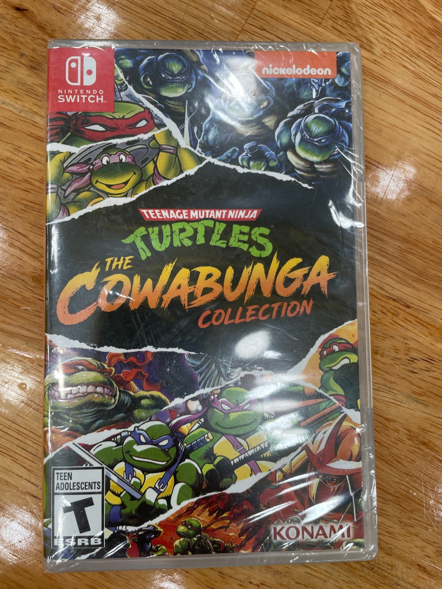 【Switch・未開封】T.M.N.T Cowabunga Collection Amazon.com: Konami Teenage Mutant Ninja Turtles: Cowabunga