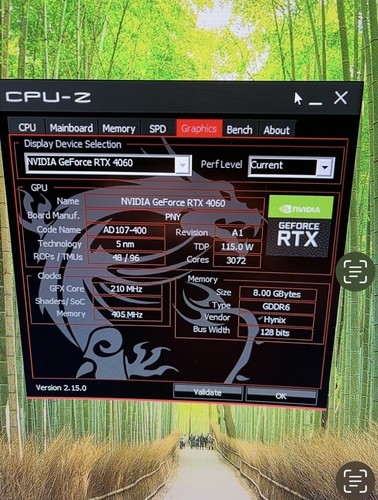PNY GeForce RTX 4060 VERTO Dual Fan 8GB GDDR6 GPU / DLSS 3 (Unused & Clean) - Bild 14 von 14