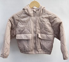 Girls Old Navy Pink/Purple Jacket, Size 6-7 Zip Up, With Pockets