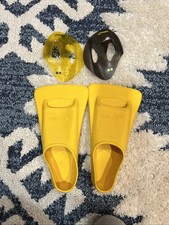 FINIS Zoomers Gold Training Swim Fins Size US Men 10.5/11.5, Female 11.5/12.5