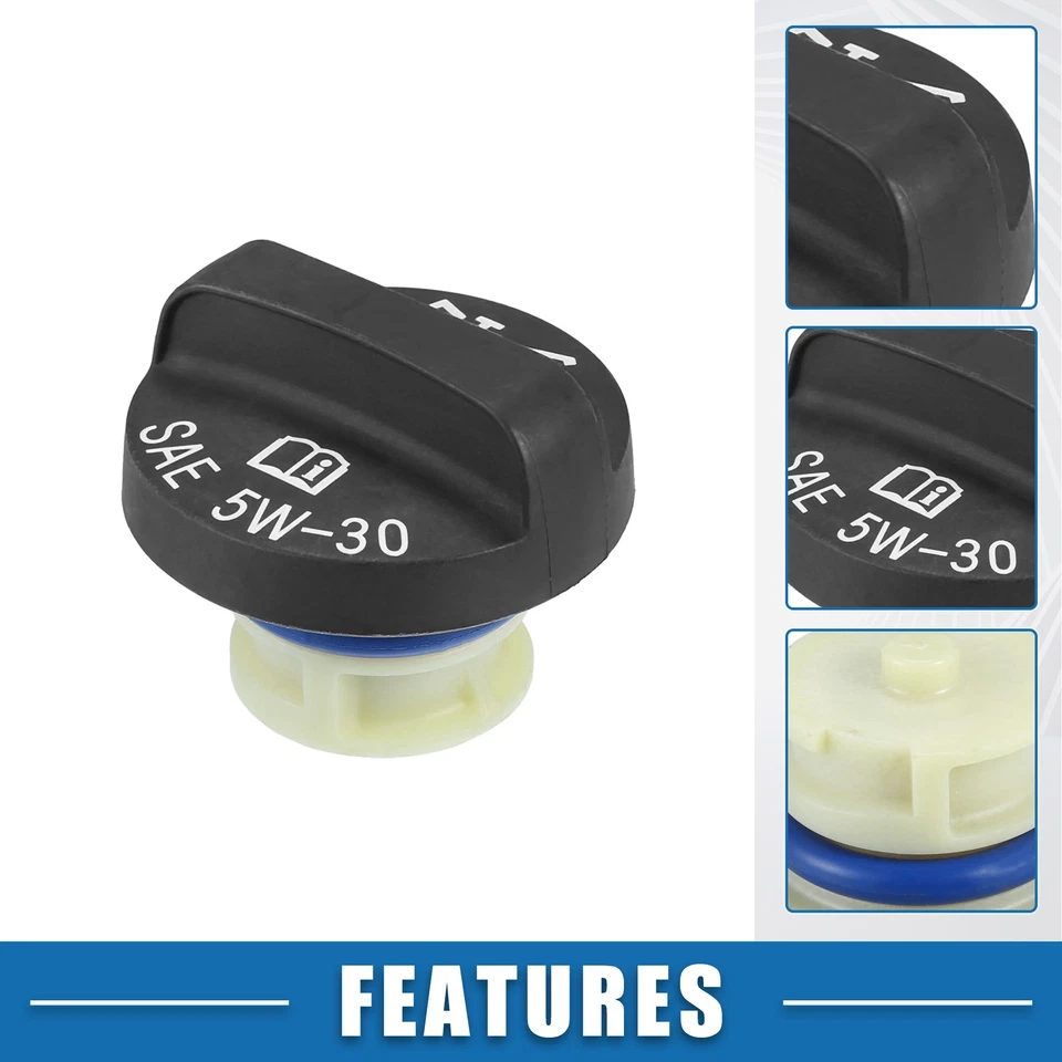 Tapa de llenado de aceite de motor de automóvil n.º 12573342 para Chevrolet Silverado 1500 2002-2005 Foto 3 de 4