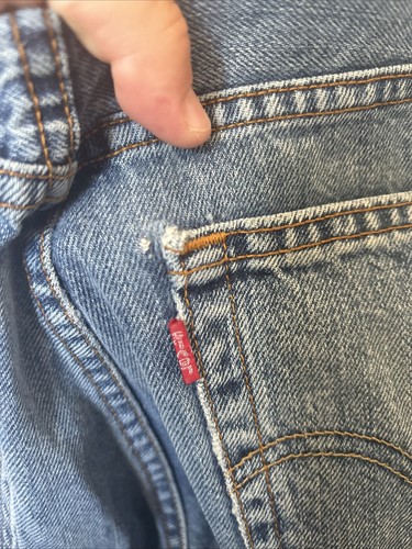Vintage LEVIS 569 Jeans Youth 16 (28x28) Regular Loose Straight Leg Denim Boys - Picture 20 of 22