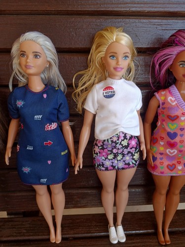 Mattel Barbie Puppen Curvy Dolls Konvolut 8 Puppen Barbie Extra & andere  - Bild 6 von 22