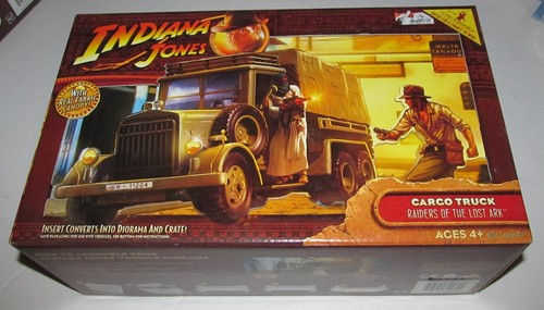 INDIANA JONES CARGO TRUCK mit STOFFVERDECK Jäger des verlorenen Schatzes NEU VERSIEGELT '08