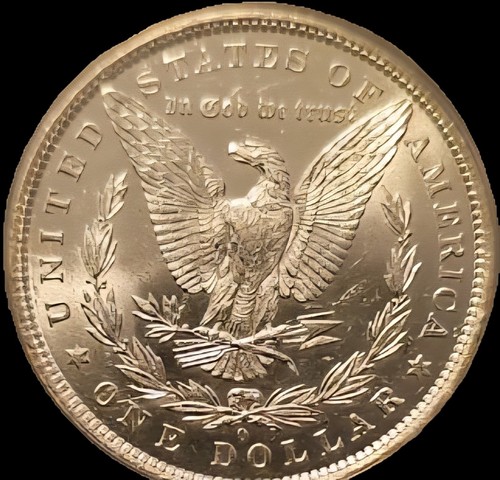 Dólar de plata O Morgan 1882 graduación profesional MS 62 - Imagen 2 de 4