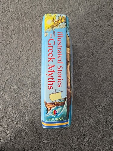 Usborne Illustrated Stories from the Greek Myths Like New Padded Summer Reading - Picture 4 of 7