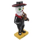  Halloween Figurines Day of The Dead Decorations Gothic Skull Snail