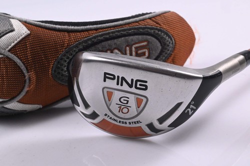 Ping G10 #3 Hybrid / 21 Degree / Regular Flex Ping TFC 129 Shaft - Picture 2 of 10