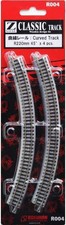 Rokuhan Z Gauge R004 curve rail R220mm 45 °
