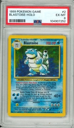 Pokémon TCG Pokémon Blastoise Blastoise Holo Rare Holo