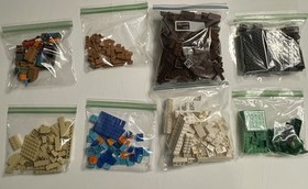 90% Complete Lego Minecraft: The Waterfall Base Set 21156