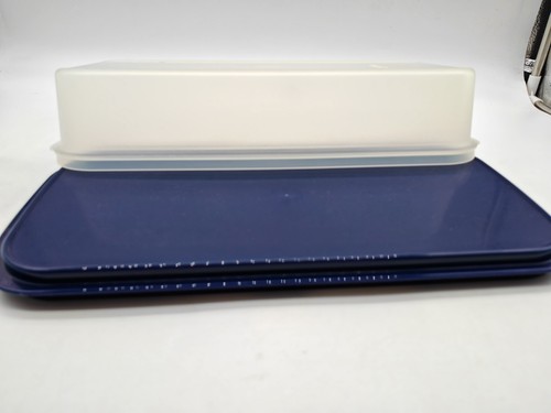 Tupperware Großer Servierstar Kuchenbox Platte Frischebox Stollen - Bild 5 von 6