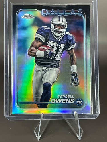 2024 Topps Chrome TERRELL OWENS Refractor Tribute Card #54 Cowboys - Picture 4 of 6