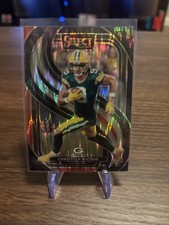 2024 Panini Select - Premier Level Christian Watson #138 Black & Red Shock Prizm