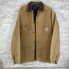 Vintage Carhartt Chore Coat Men  s Blanket Lined Canvas XXL  No Tags 