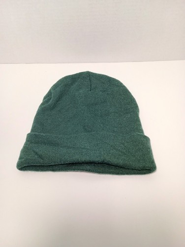 Flower Beanie One Size Polyester Acrylic Wool Beanie Flower Patch - Picture 2 of 3