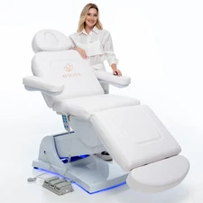 Avyona Pro-3 Med Spa & Injector Chair – Electric Treatment Bed – Free US Ship