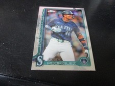 JULIO RODRIGUEZ    (seattle mariners - of)   2025 topps CHROME CARD #261  mint