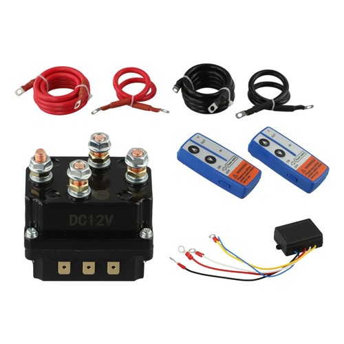 12V Winch Solenoid Relay 250A Control Kit with Pre Wires for Easy Setup - Picture 4 of 12