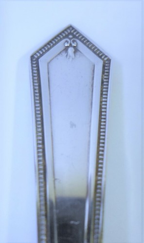 Antique ALVIN STERLING SILVER PICKLE FORK - RICHMOND Pattern 2 Tines No Monogram - Picture 4 of 7