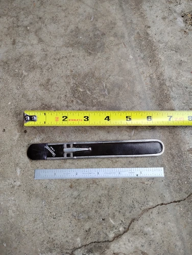 STARRETT 6" CHROME RULE C305R-6 With pocket Case