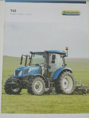 NH 15 NEW HOLLAND T4S Traktoren Prospekt von 03/2018 NH 15 NEW HOLLAND T4S Traktoren Prospekt von 03/2018