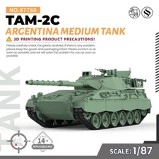 1/87 Military Model Kit Argentina TAM-2C Medium Tank