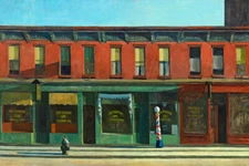 Edward Hopper Early Sunday Morning - CANVAS OR PRINT WALL ART