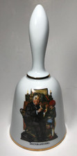 The Danbury Mint Norman Rockwell Limited Edition Bell Series "Doctor And Doll"